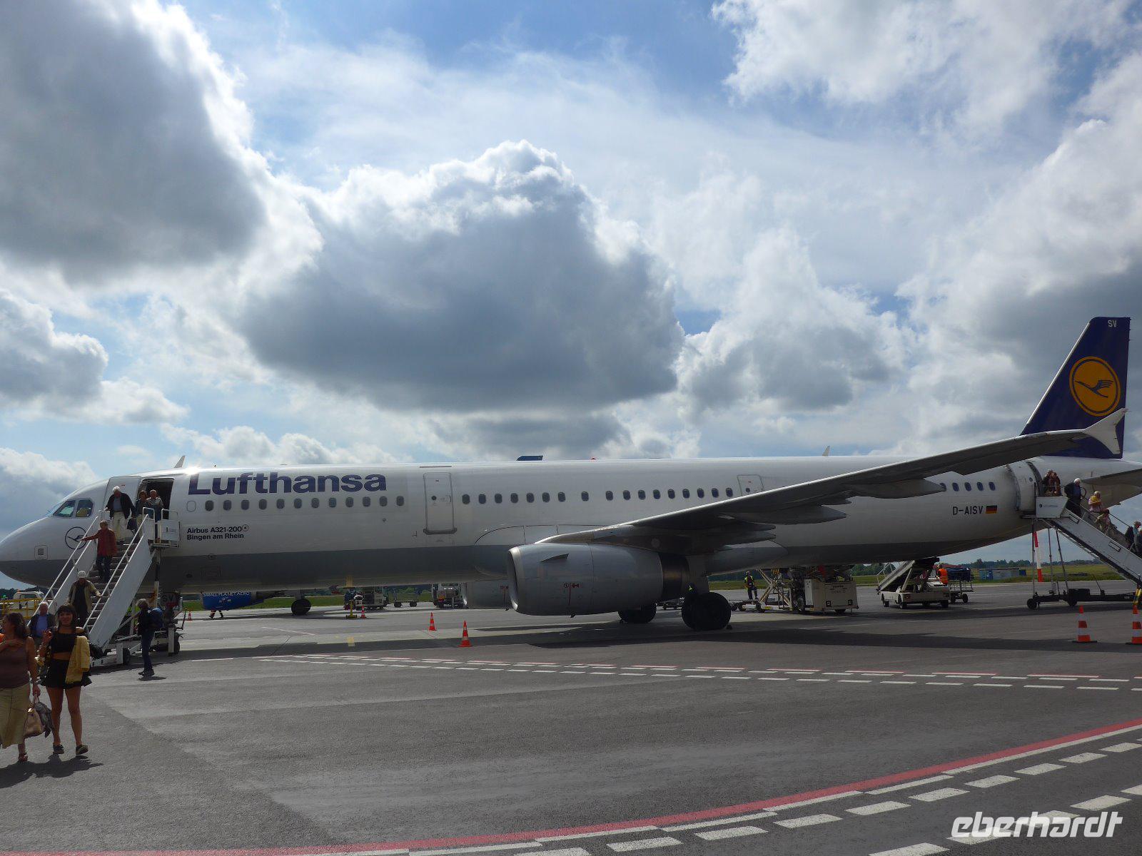 Ankunft am Flughafen in Kaunas