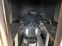 Typische Sauna in Estland