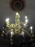 Gutshof Palmse Leuchter aus Meissner Porzellan