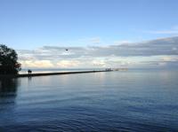 Abendstimmung am Haff