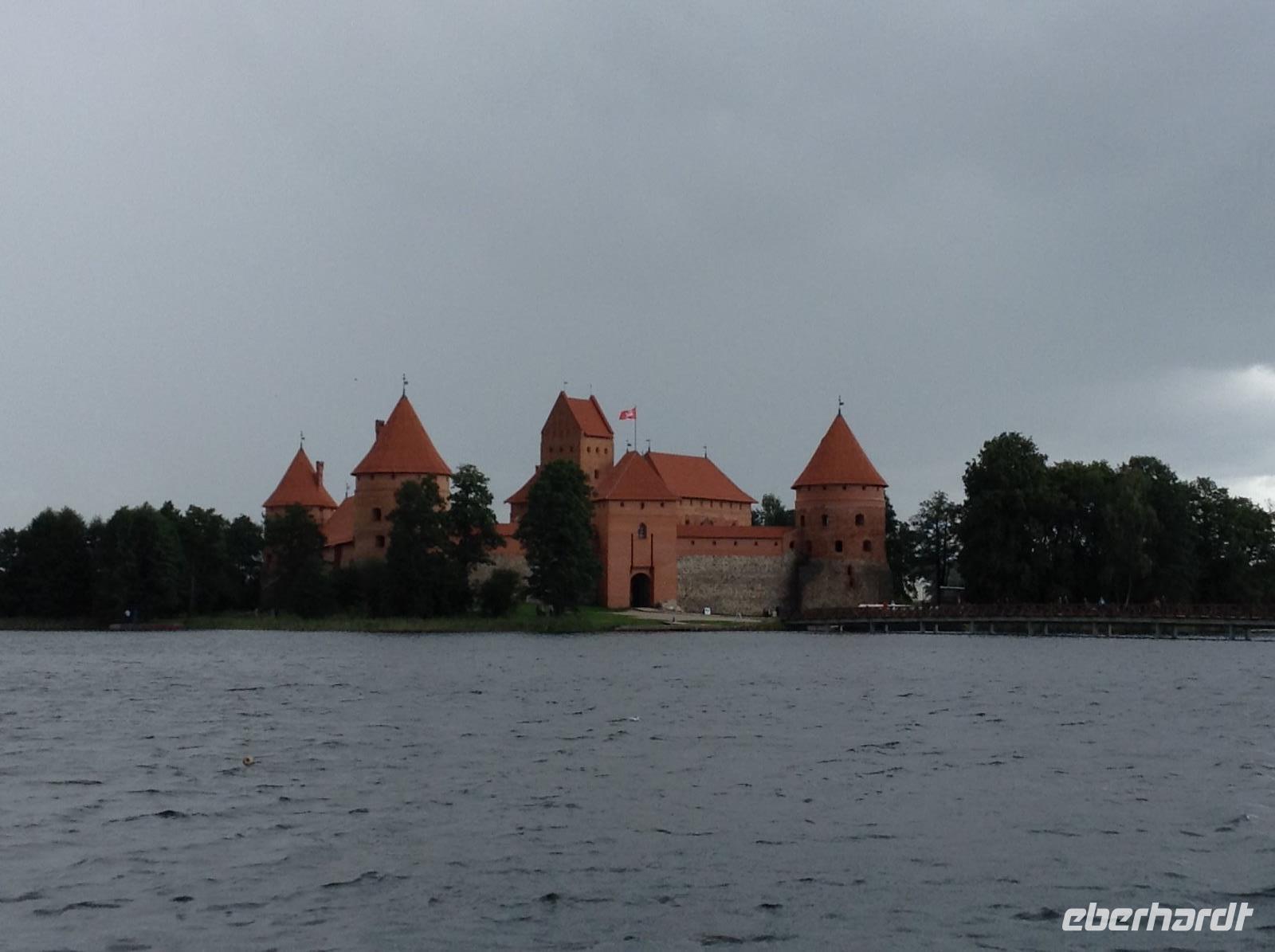 das Wasserschloss in Trakai