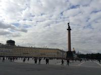 vor dem Winterpalais