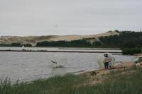 Blick auf die hohe Düne