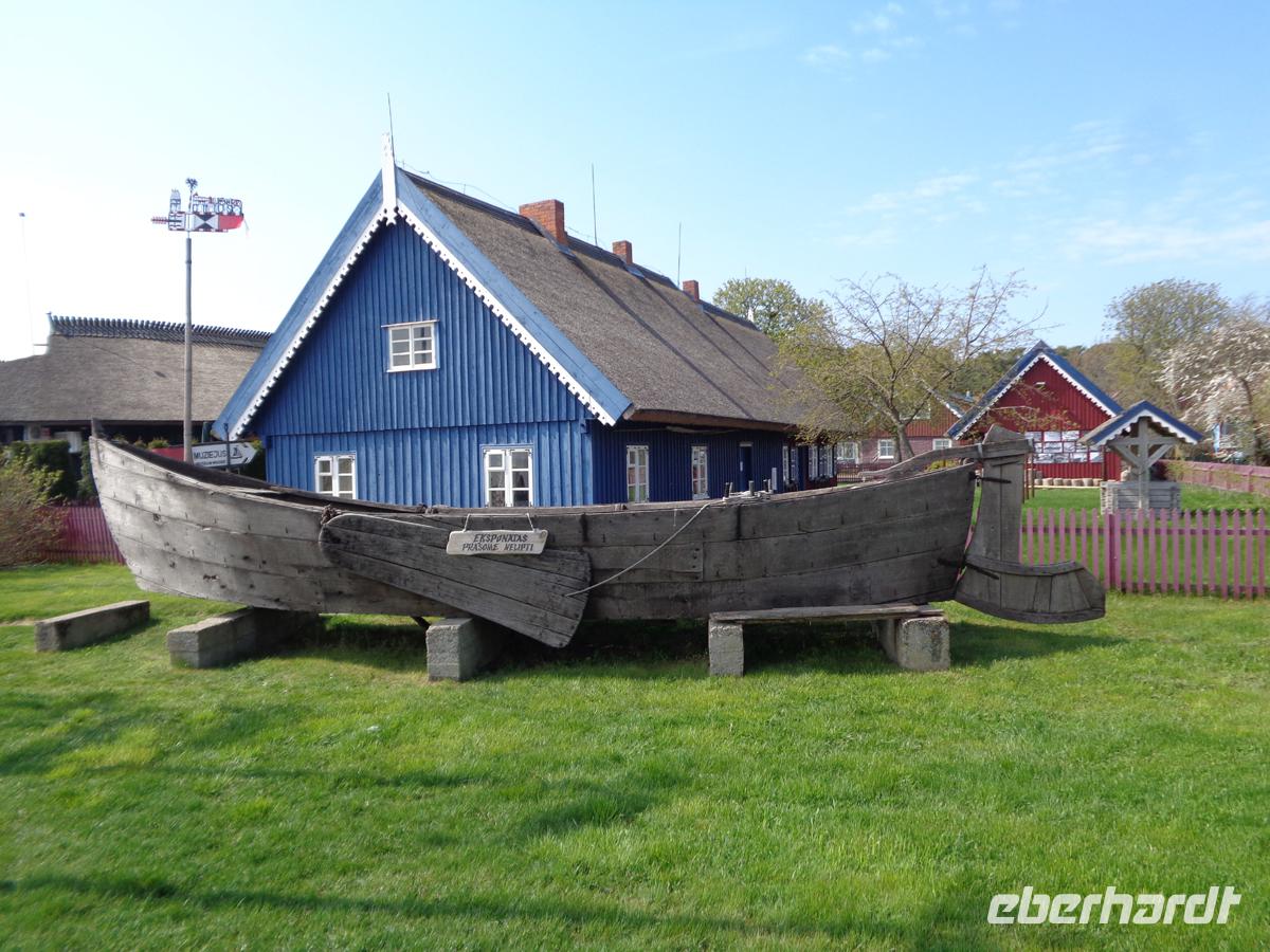  Alter Kurenkahn in Nida