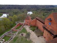Blick von der Burg Turaida ins Tal der Gauja