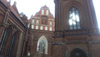 Vilnius, Bernhardinerkirche im Hintergrund