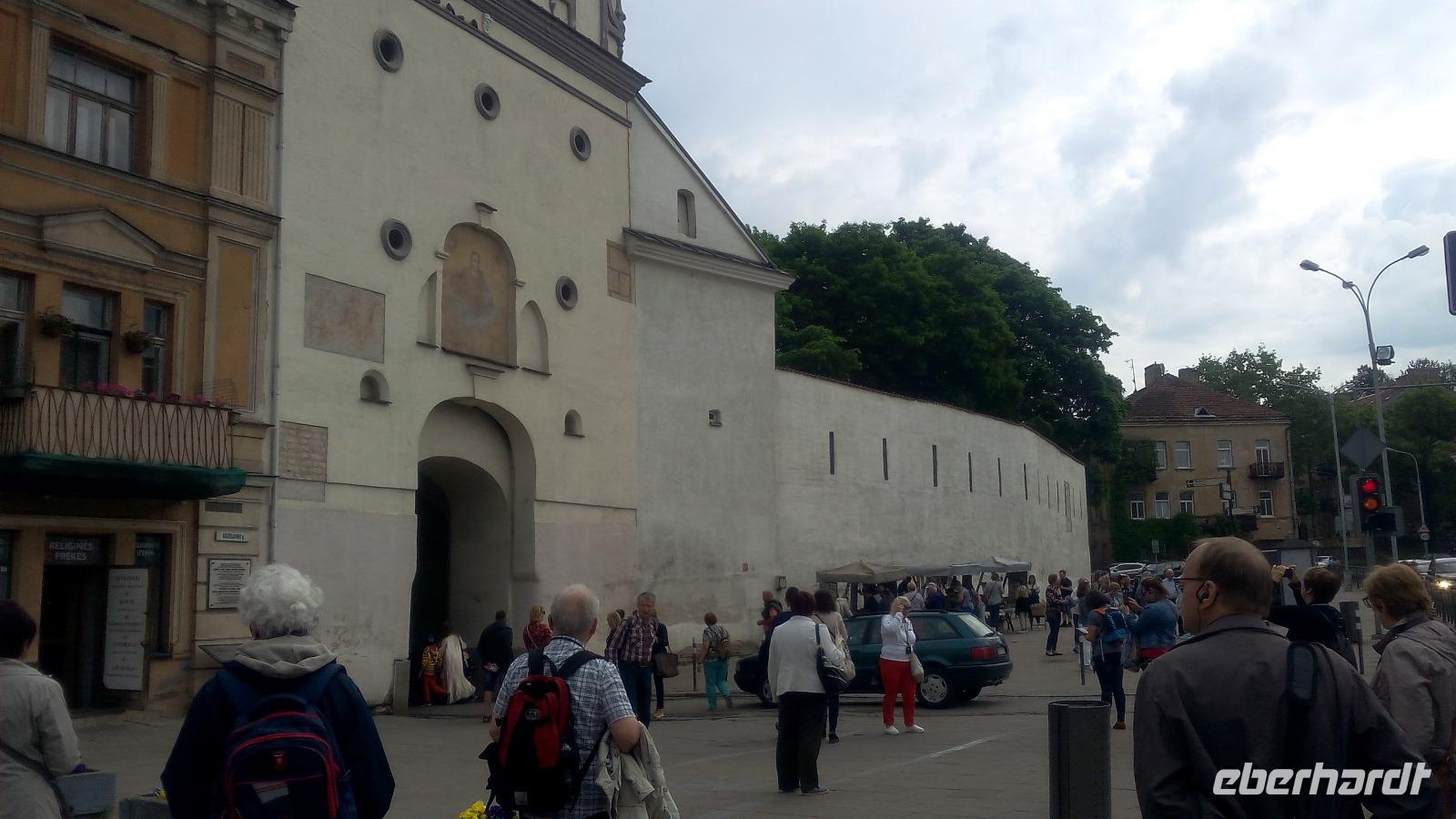 Vilnius, Stadtmauer Tor der Morgenröte 