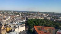 Riga, Blick vom Radisson Blu Hotel , 26. Stock 