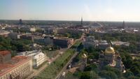 Riga, Blick vom Radisson Blu Hotel , 26. Stock 
