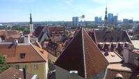 Tallin, Stadtführung auf dem Domberg, Blick auf die Unterstadt