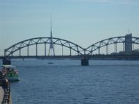 DSCN0947 Daugava mit Fernsehturm