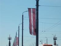 DSCN0949 Fahne Lettland