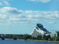 Baltikum, Lettland, Riga, Nationalbibliothek
