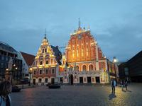 Baltikum, Lettland, Riga, Schwarzhäupterhaus