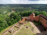 Ein Blick von oben auf Guija