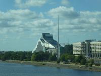Baltikum, Lettland, Riga, Nationalbibliothek
