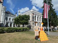 Baltikum, Lettland, Riga, Gildeplatz