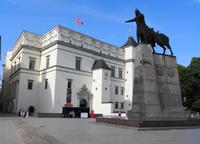 Litauen - Vilnius - Reiterstandbild des Stadtgründers Gediminas