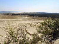 Litauen - Kurische Nehrung - Große Düne - Blick Richtung Süden auf Russisches Territorium 