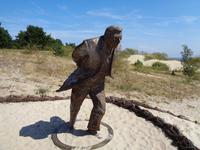 Litauen - Kurische Nehrung - Statue 