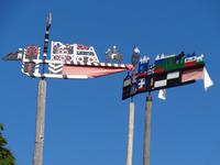 Litauen - Kurische Nehrung - Nidden - Kurenkahnwimpel