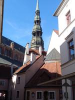 Lettland - Riga - Turm der Petrikirche