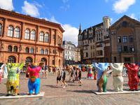 Lettland - Riga - ehemalige Börse und Radiohaus