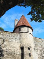 Estland - Tallinn - Stadtmauer
