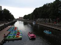 Rundreise Baltikum - Memel (Klaipeda), Fluss Dane