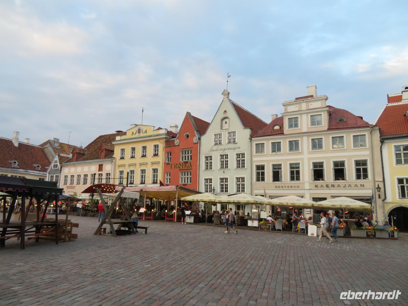 Rundreise Baltikum - Tallinn, Marktplatz