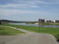 Flussmündung in Kaunas