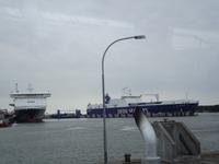 Während der Fährfahrt