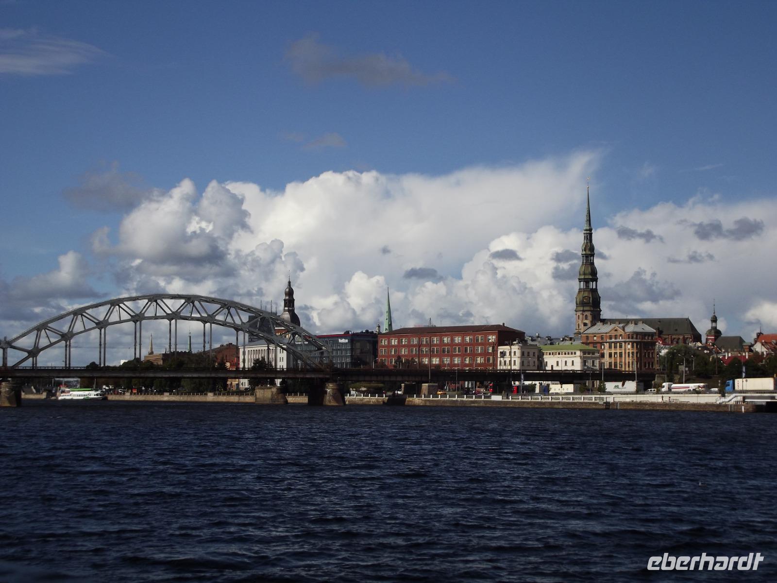 Bootsfahrt, Riga