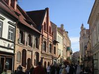 Die Burgstraße in Wilna