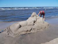 DSCN3912  Sandkunst in Majori