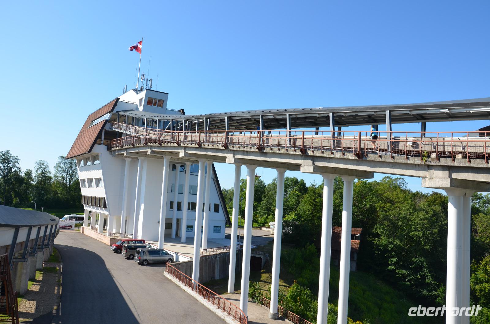 Die Bobbahn von Sigulda