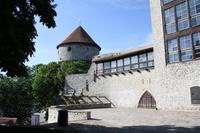 An der Stadtmauer von Tallinn