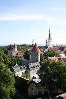 Blick auf Tallinn von der Oberstadt