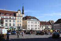 Am Rathausplatz von Tallinn