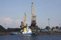 Schiffsfahrt auf der Daugava