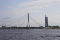 Schiffsfahrt auf der Daugava