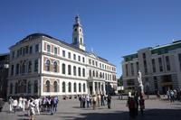 Der Rathausplatz von Riga