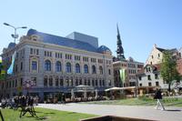 Am Livenplatz in Riga