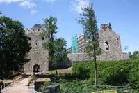 Ruine der Kreuzritterburg in Sigulda