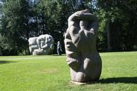 Skulpturen des Künstlers Indulis Ranka in Turaida