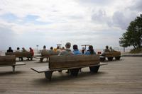 Am Ostseestrand von Pärnu