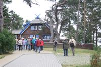 Am Thomas Mann Haus bei Nidden