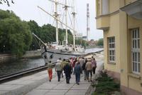 Abendlicher Stadtrundgang in Klaipeda