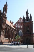 St. Anne und Bernardine Kirche in Vilnius
