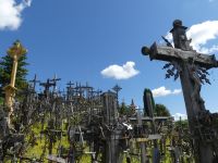 Litauen -Berg der Kreuze